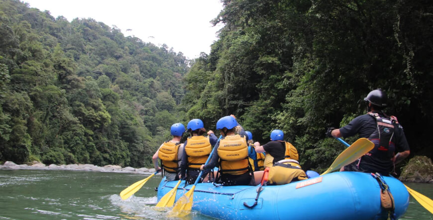 Pacuare River Rafting One Day From San José