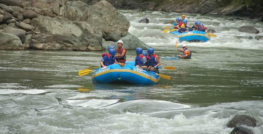 Pacuare River Rafting 3 Days